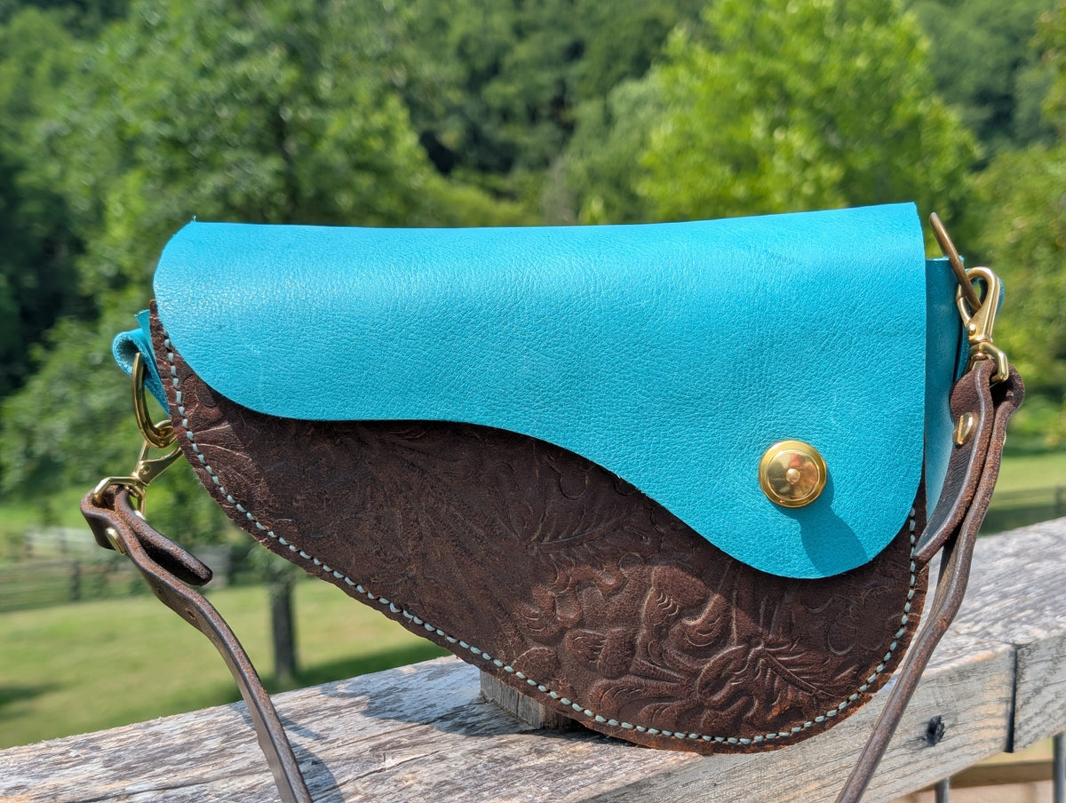 Teal Wenglish Handbag