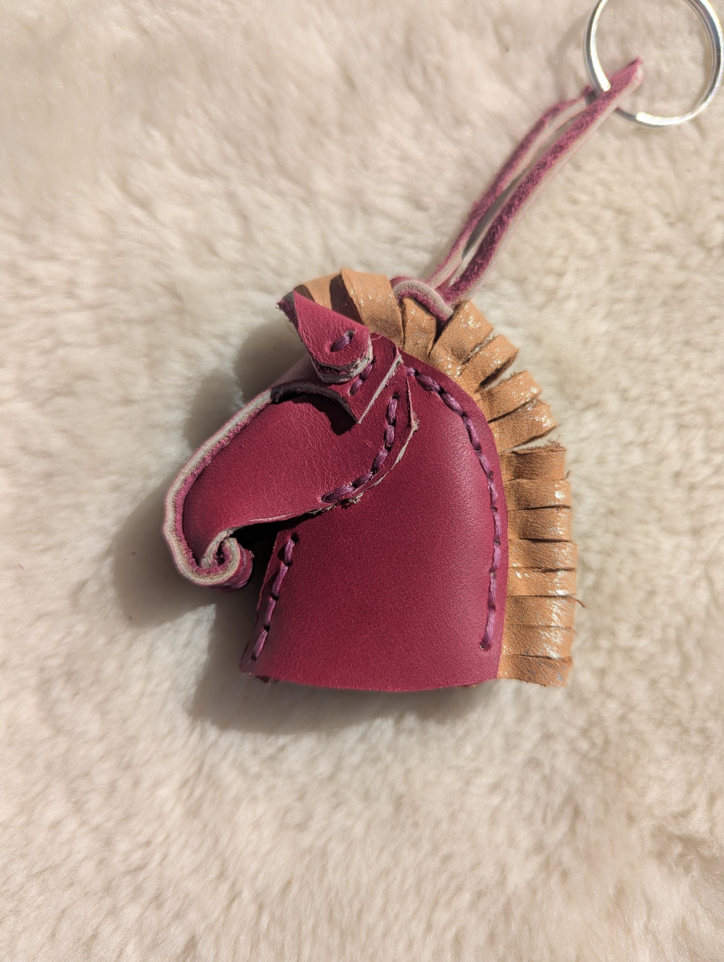 Horse Head Keychain