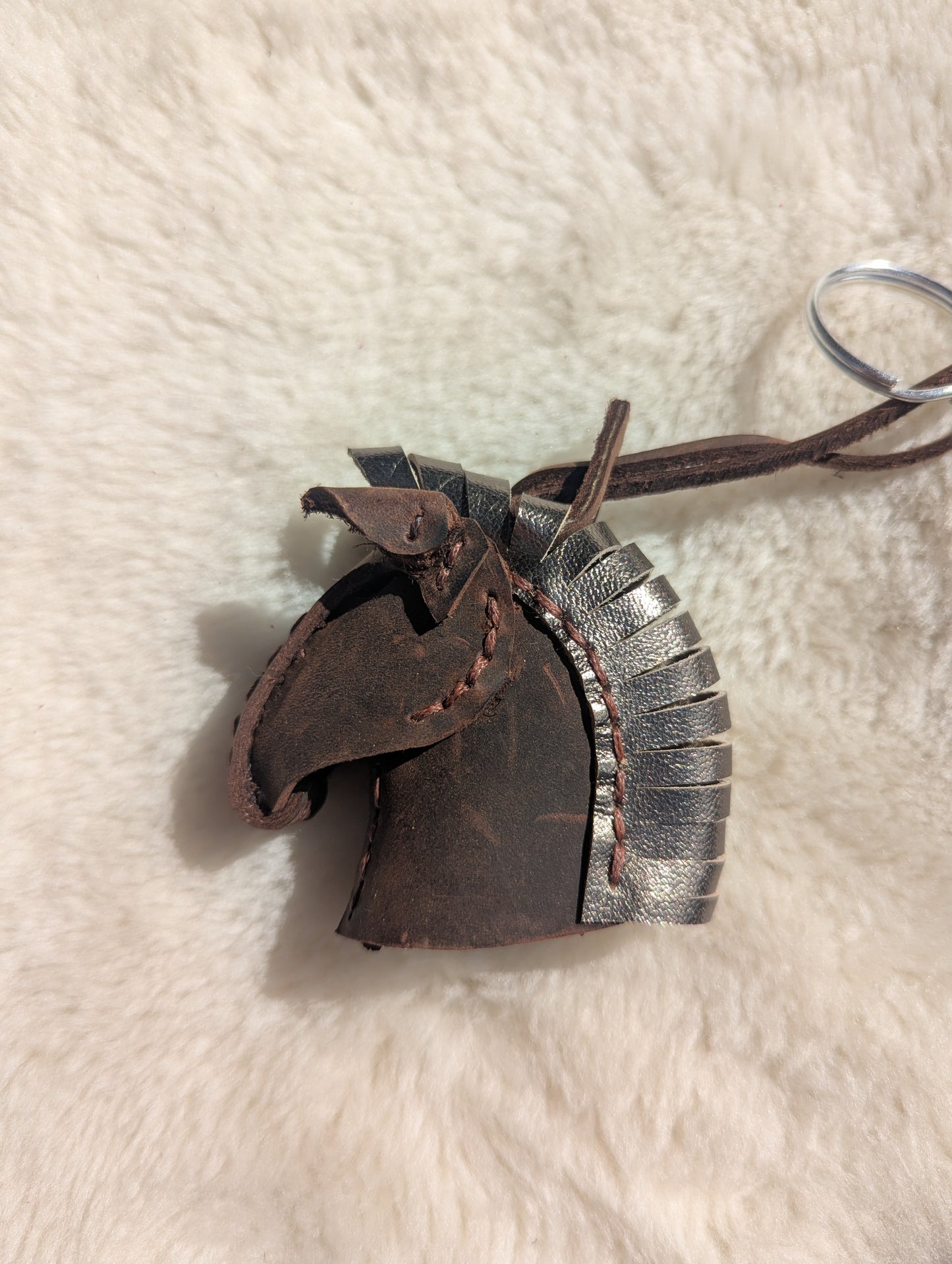 Horse Head Keychain