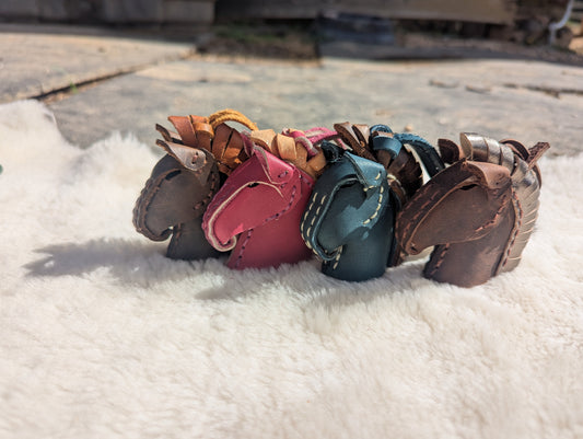 Horse Head Keychain