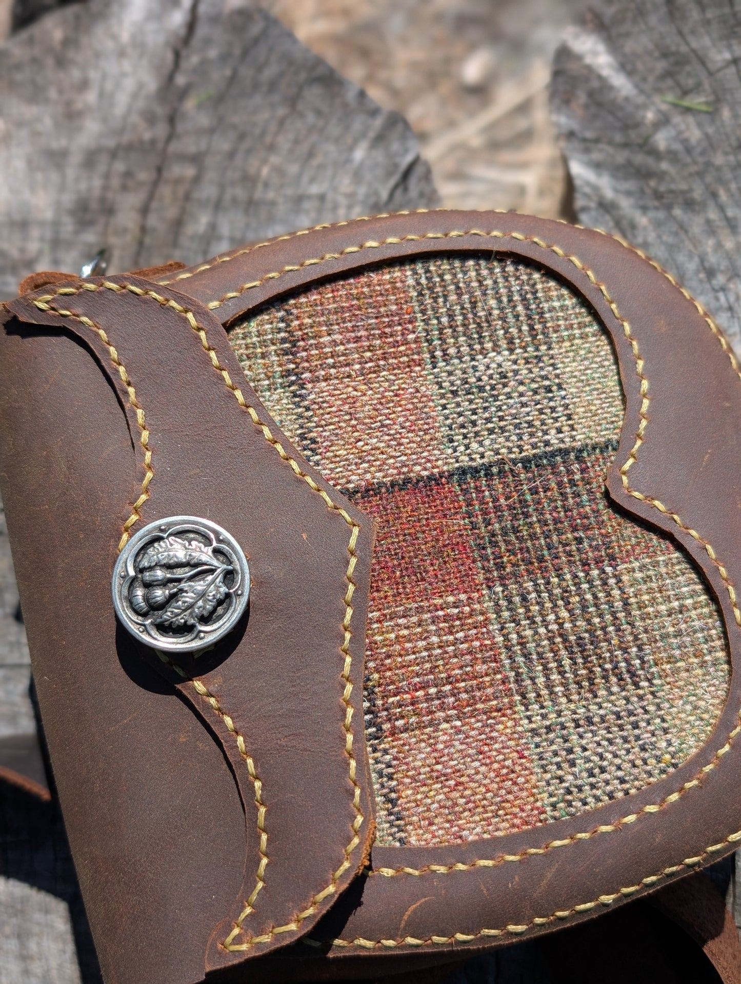 Braveheart Tartan Sporran Style Crossbody