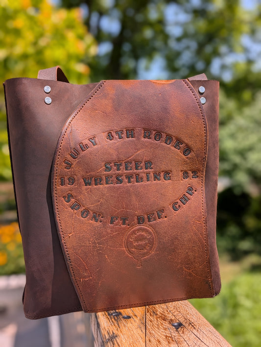 The Bulldogger - Western Fender Tote
