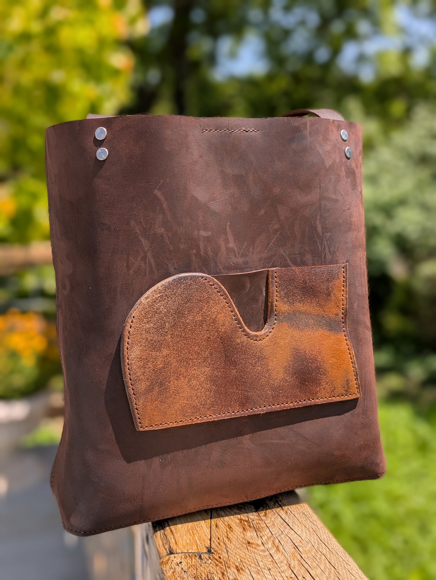 The Bulldogger - Western Fender Tote