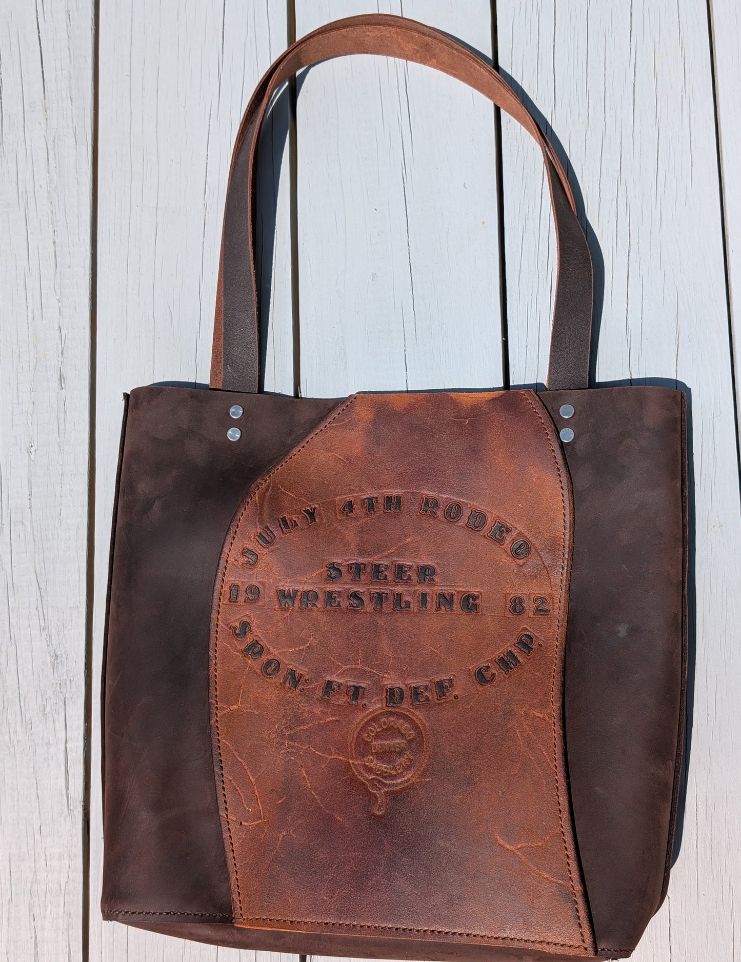 The Bulldogger - Western Fender Tote