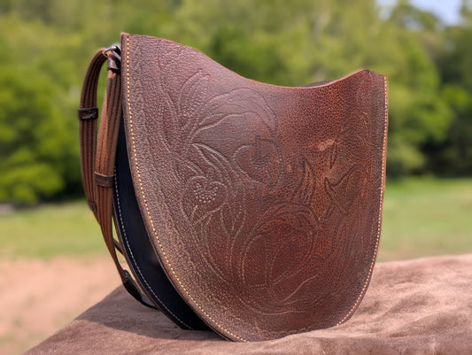 Navy Snowy River Shoulder Bag