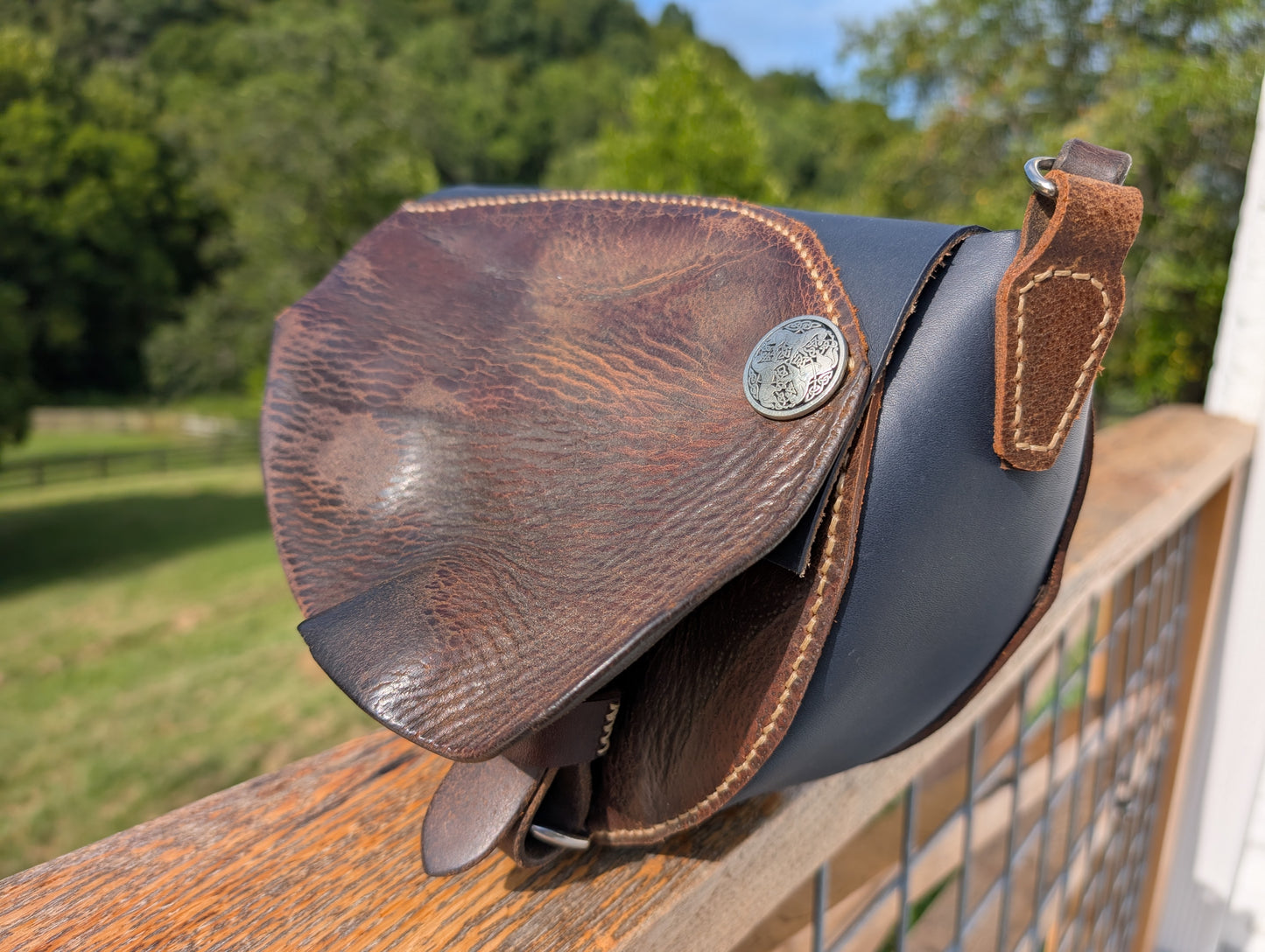 Custom Navy Half Pirouette