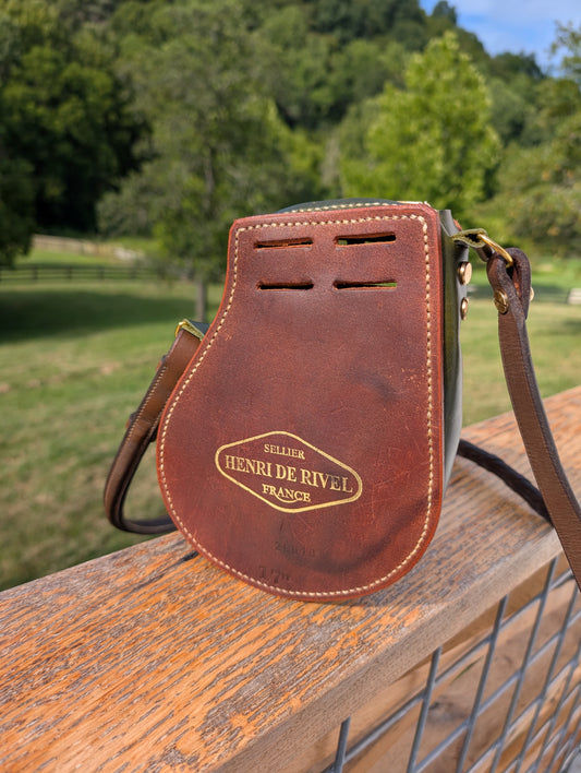 Olive Green & Brown HDR Forward Seat Billet Guard Bag
