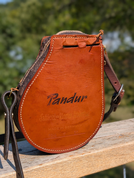 Ostrich Brown & Cognac Forward Seat Billet Guard Bag