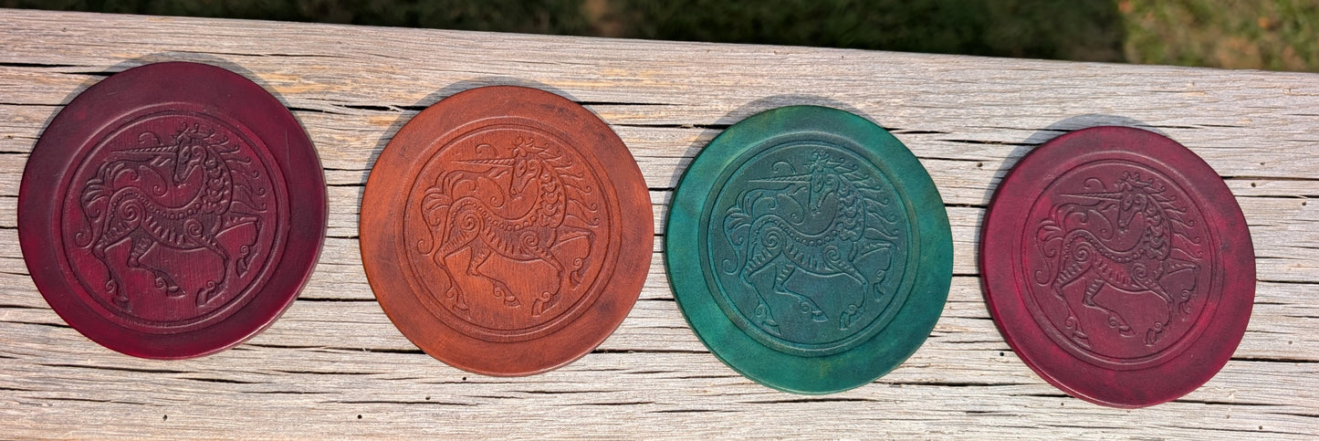 Embossed Coasters