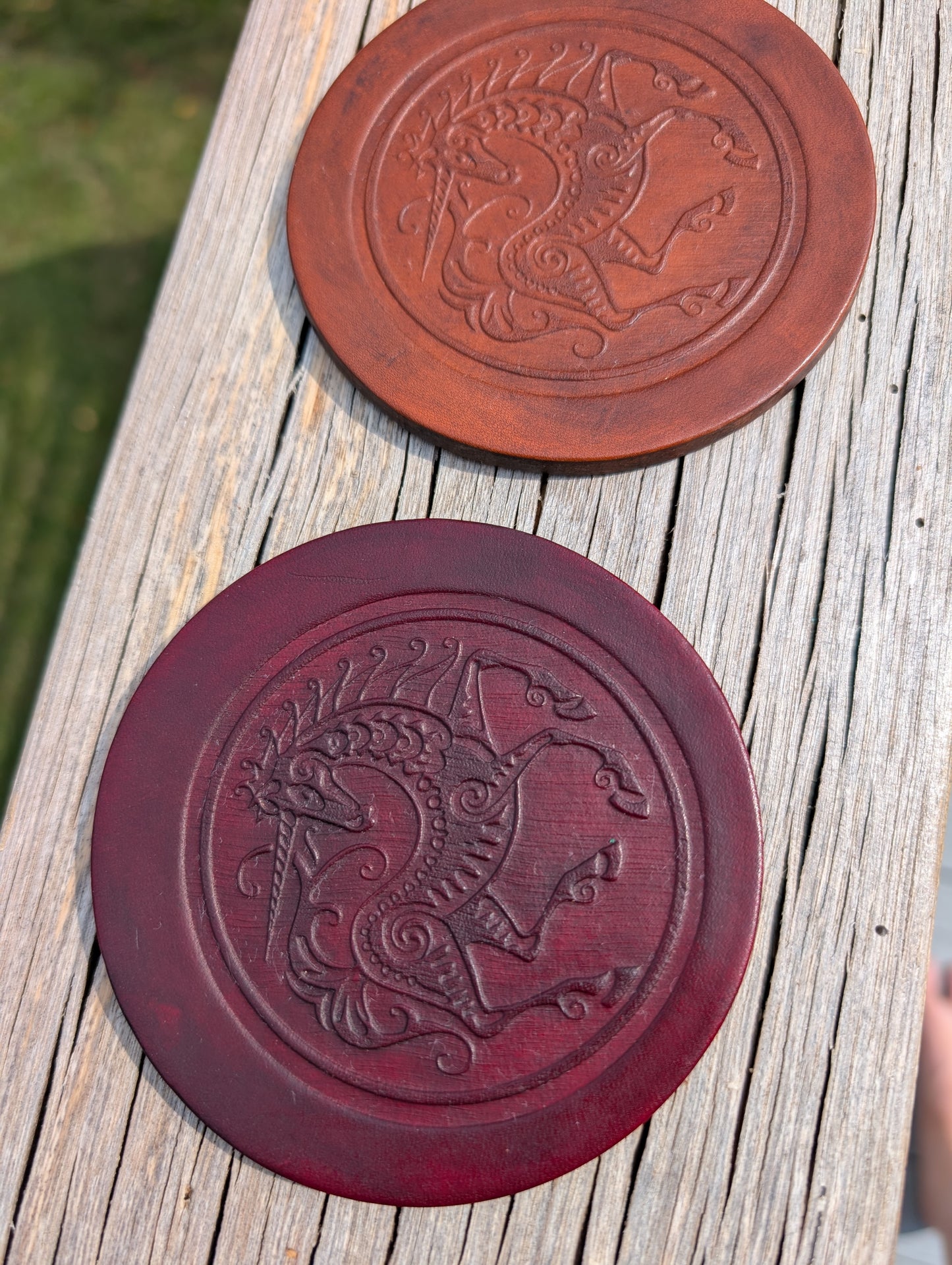 Embossed Coasters
