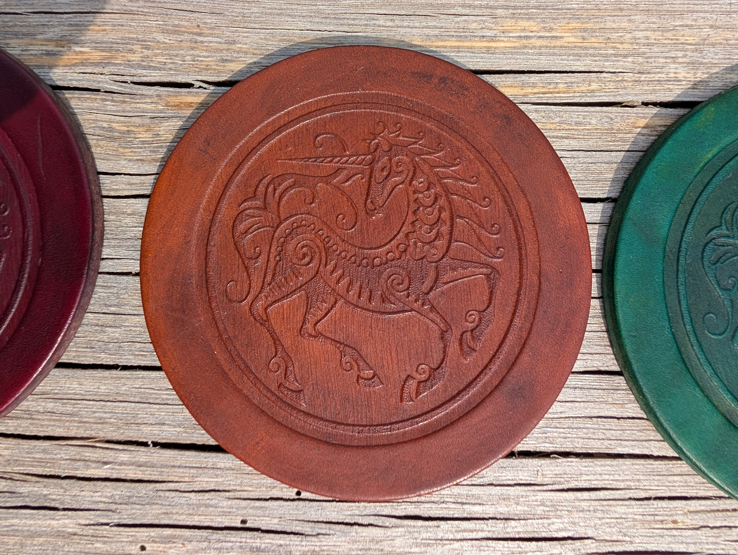 Embossed Coasters
