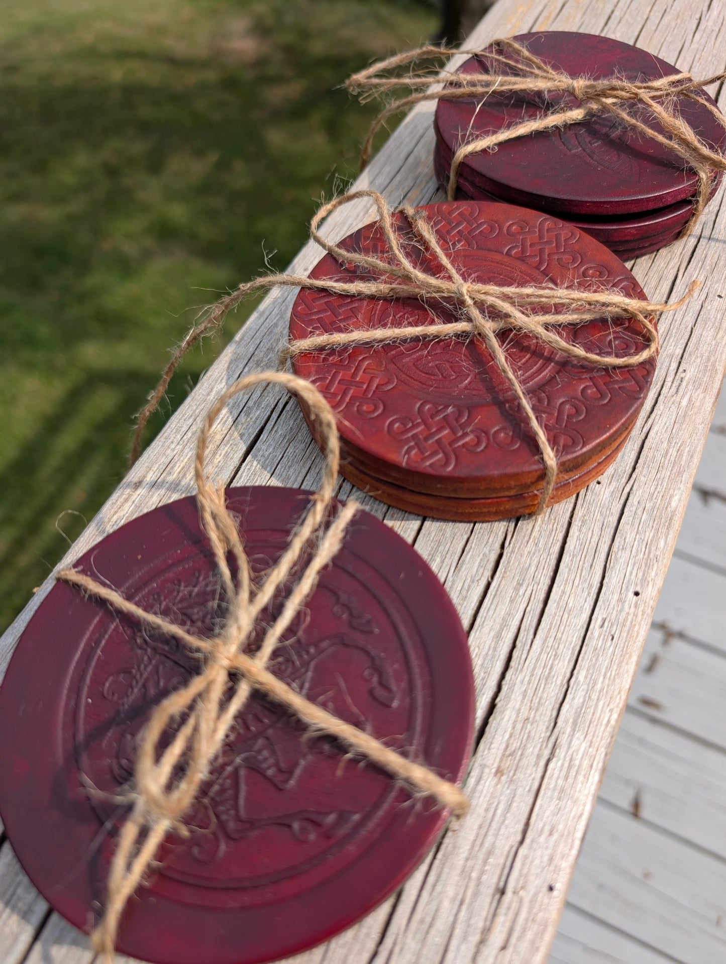 Embossed Coasters