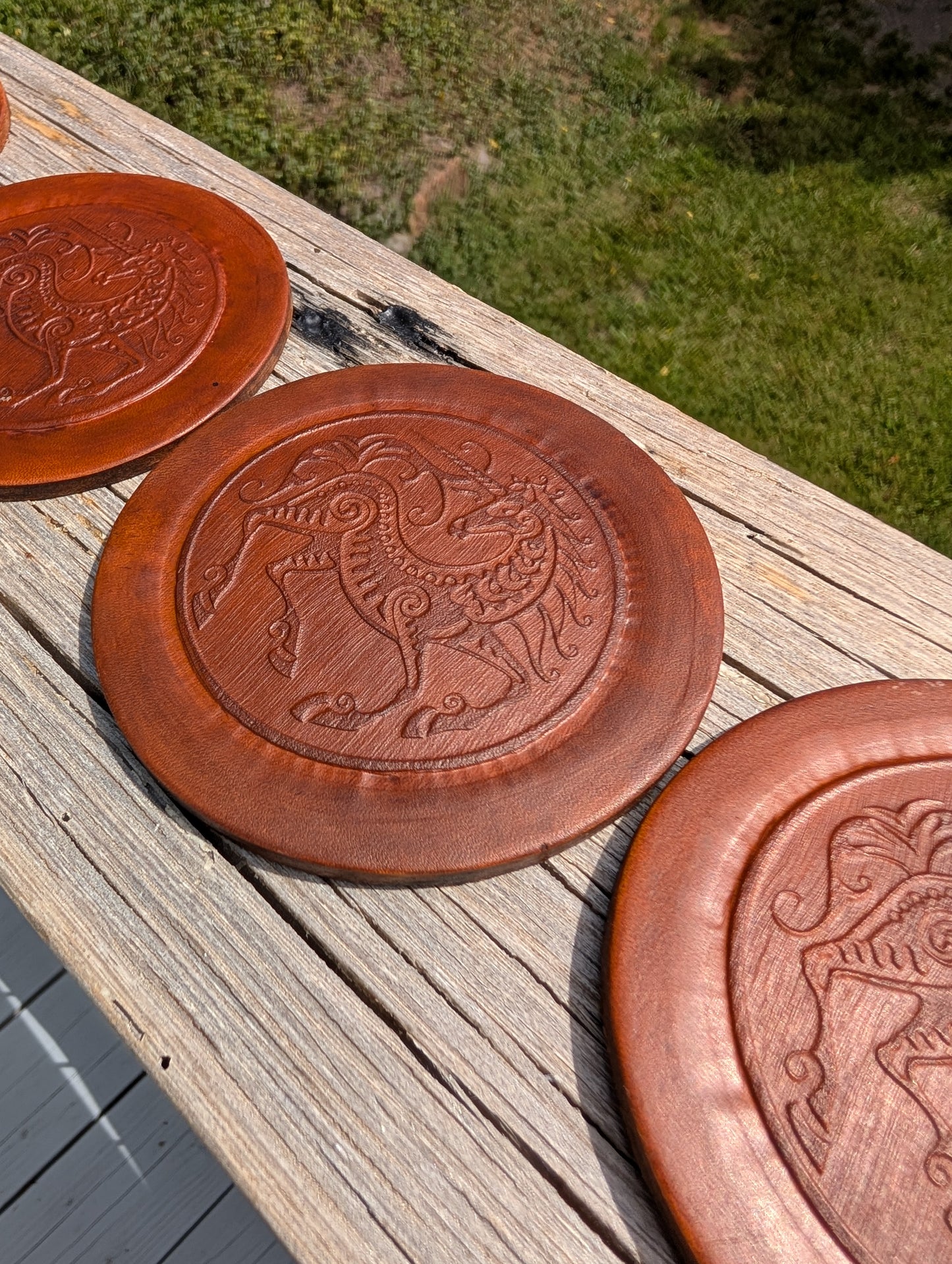 Embossed Coasters