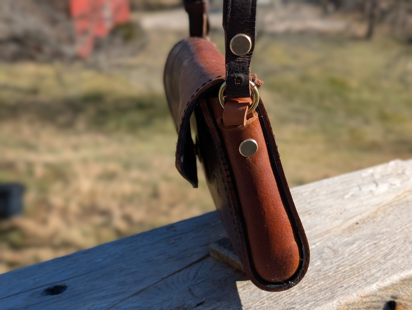 Brown Borelli Renvers with Black Lining