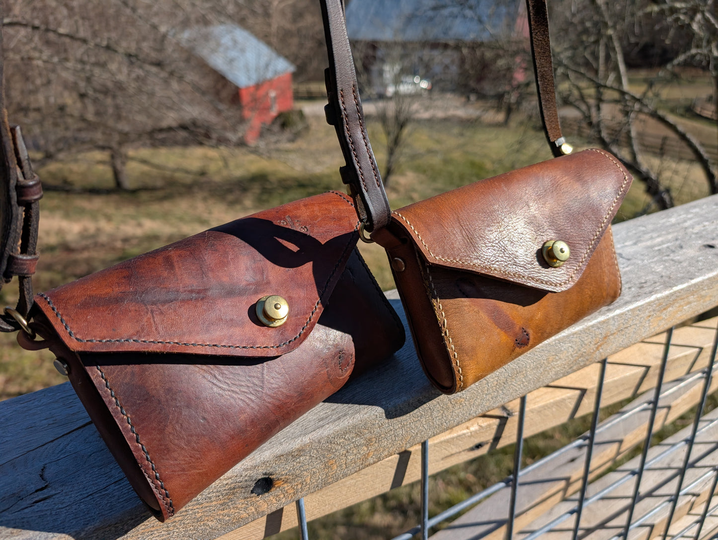 Brown Borelli Renvers with Black Lining