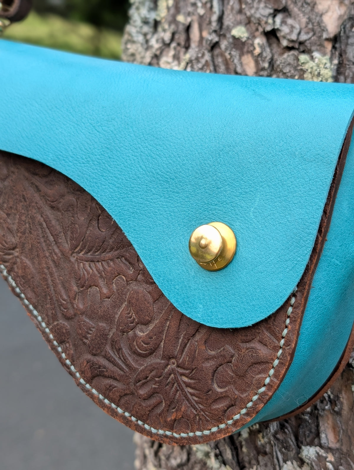 Teal Wenglish Handbag