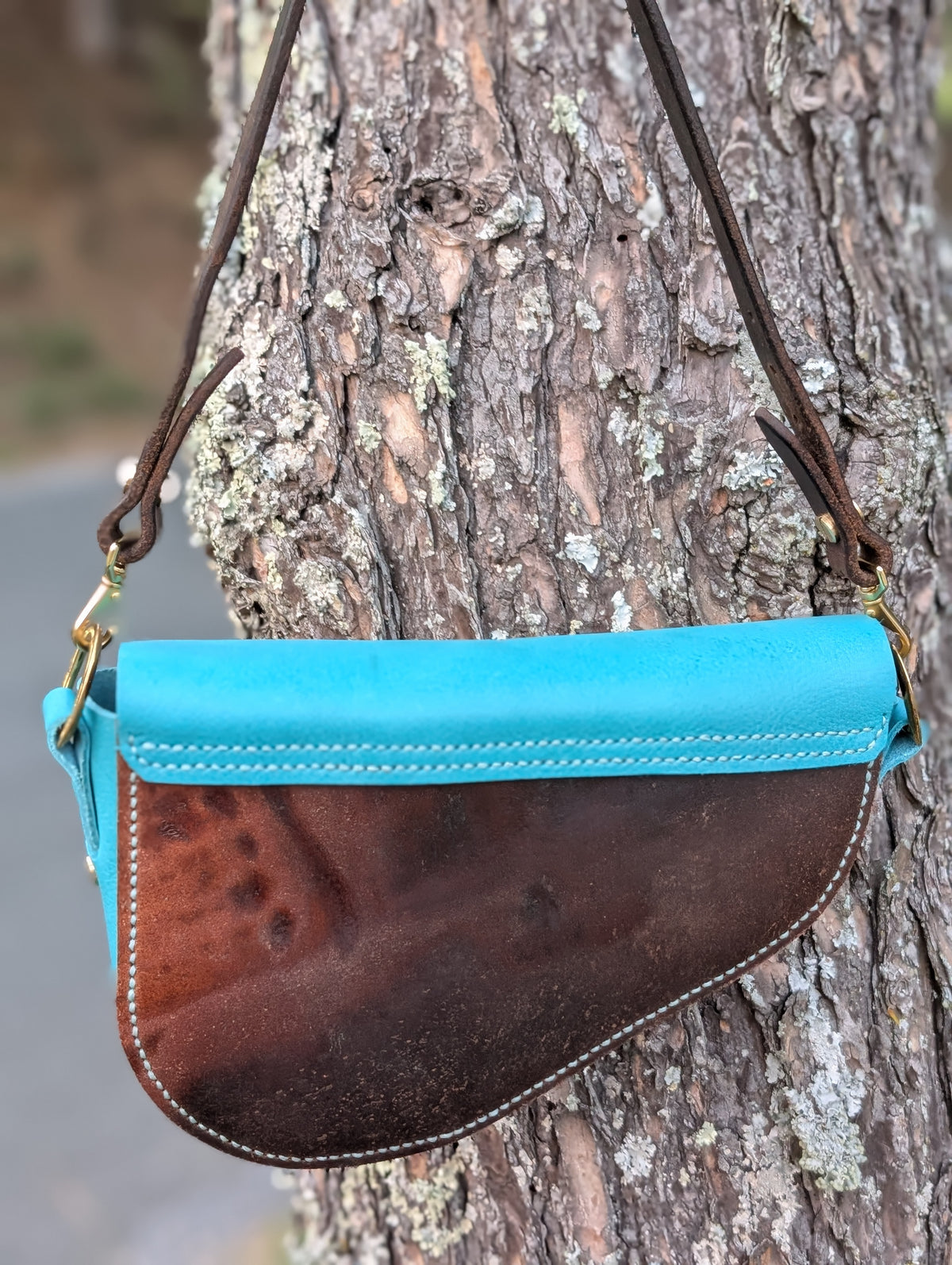 Teal Wenglish Handbag