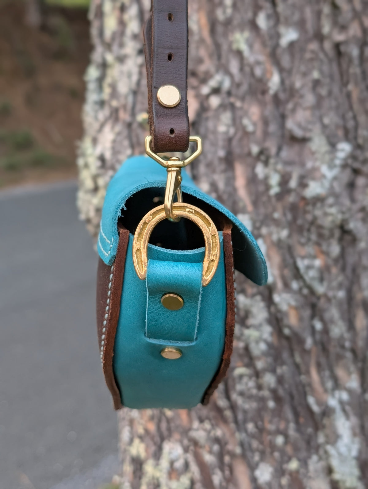 Teal Wenglish Handbag