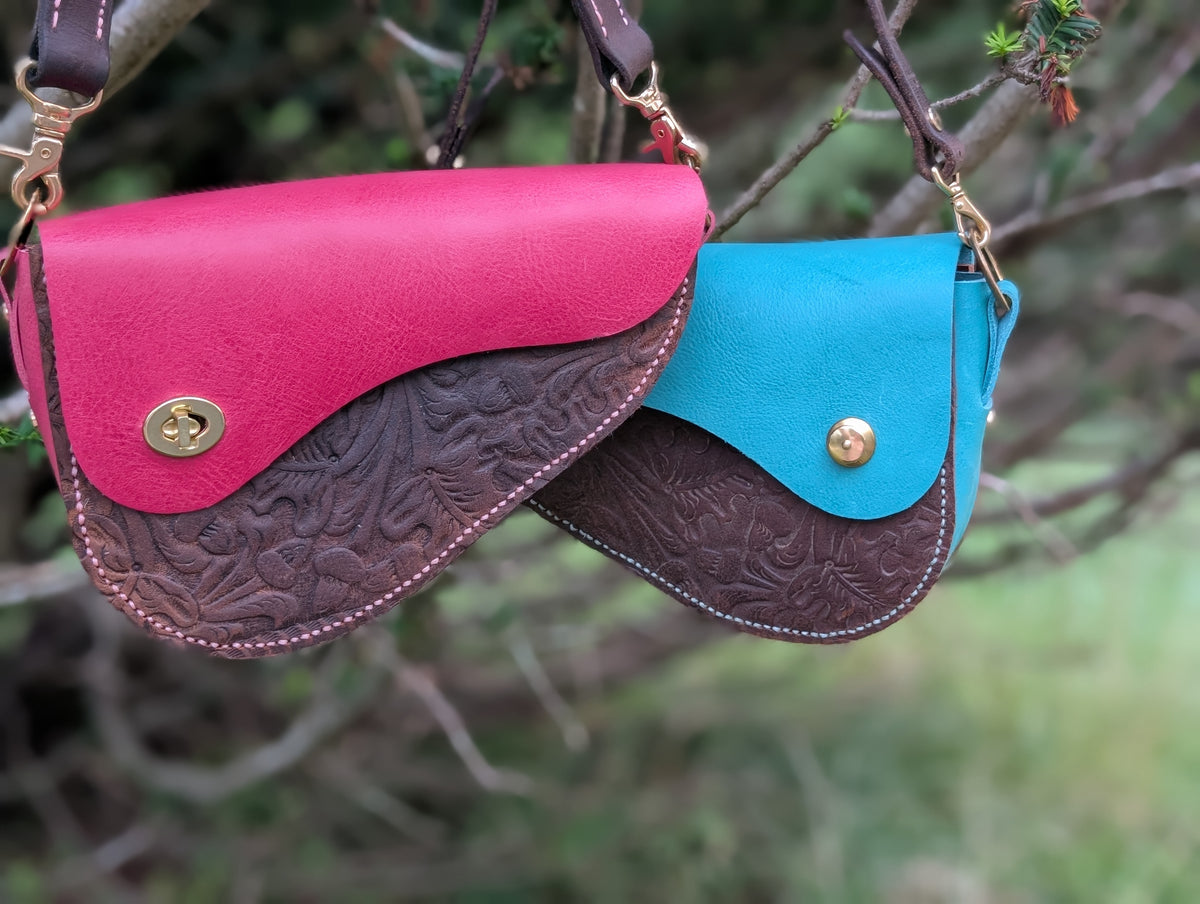 Teal Wenglish Handbag