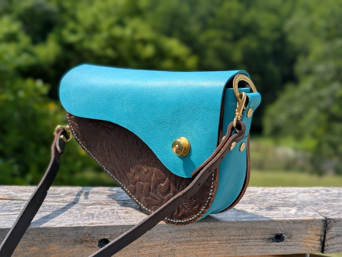 Teal Wenglish Handbag