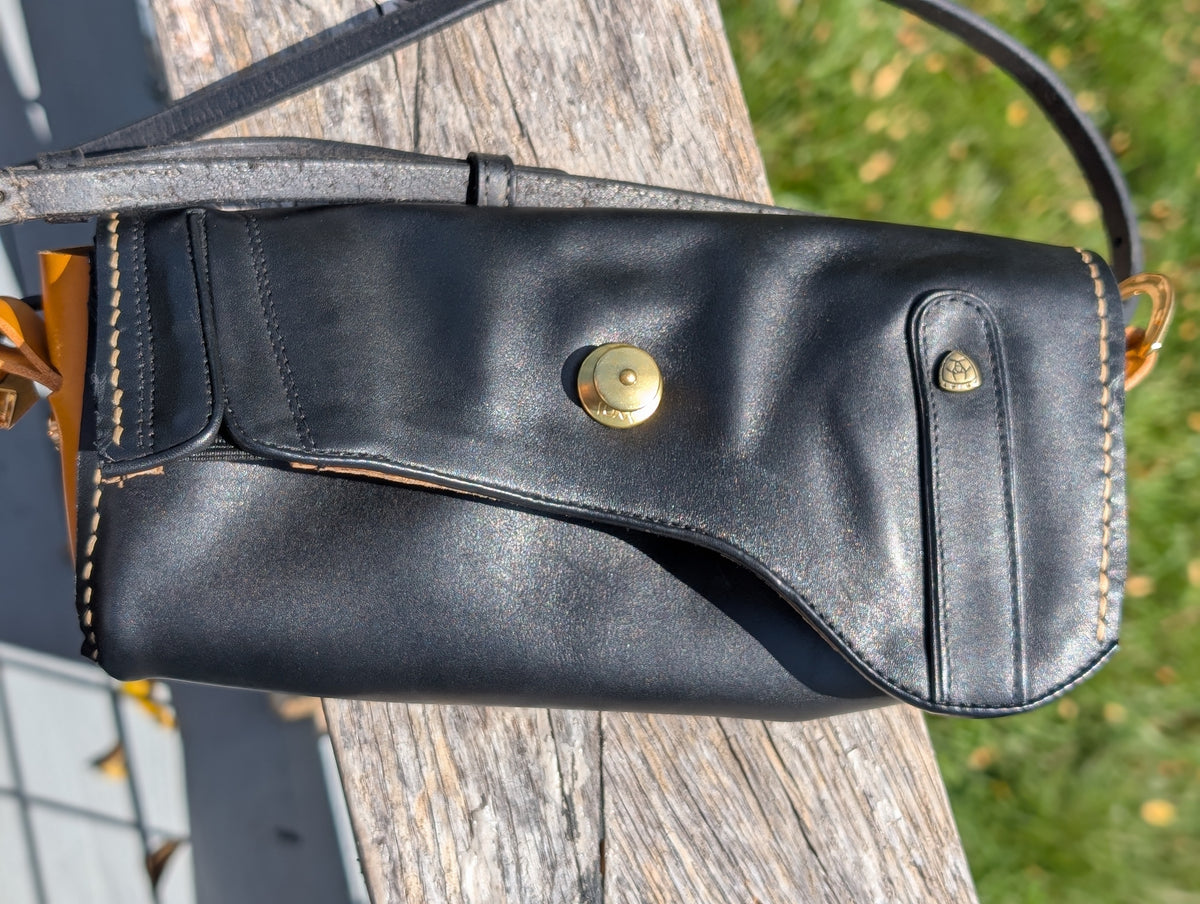 Tan and Black Chenery Crossbody