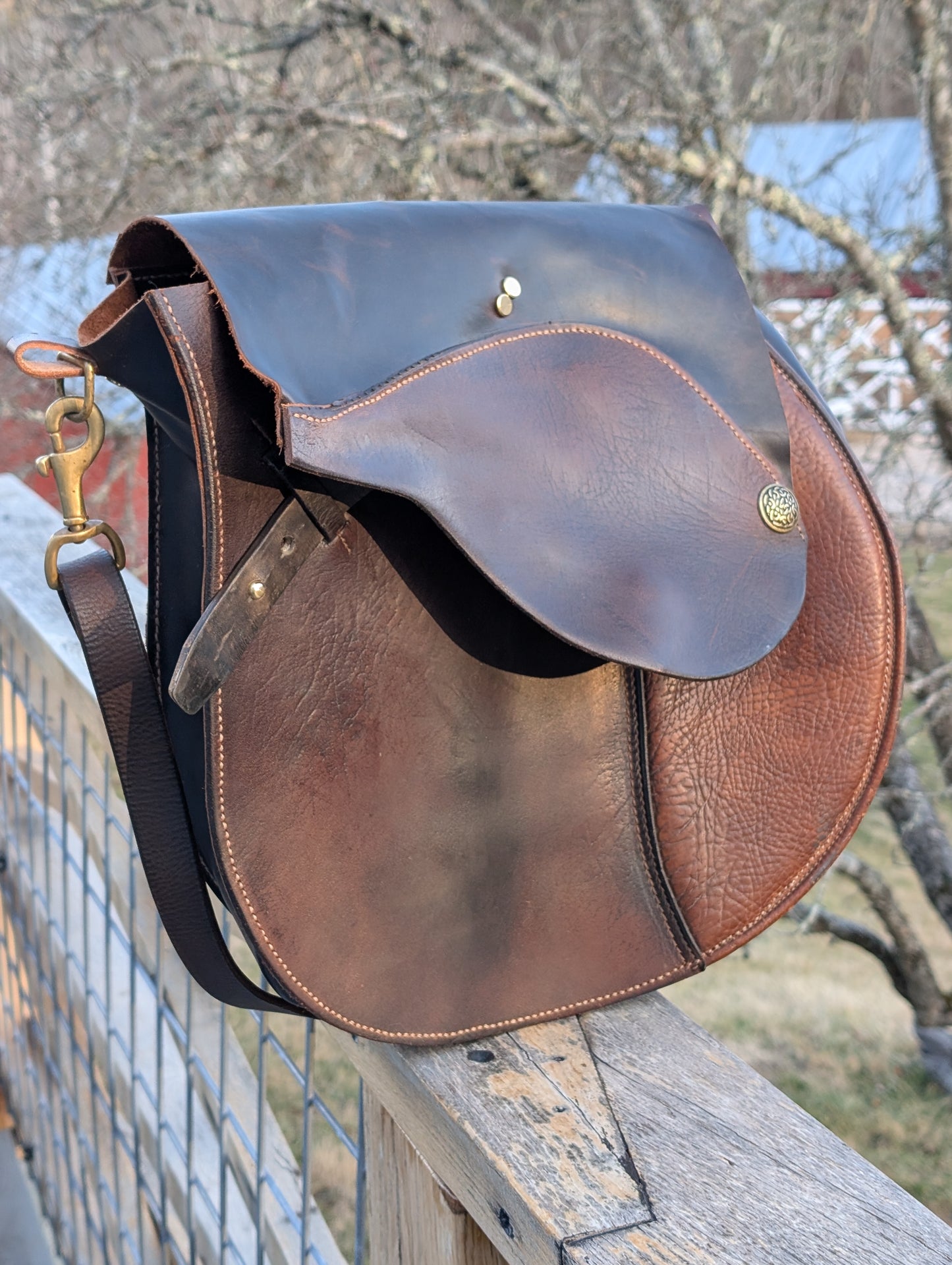 Heavy Hitter - Courbette Saddle Convertible Backpack & Tote Bag