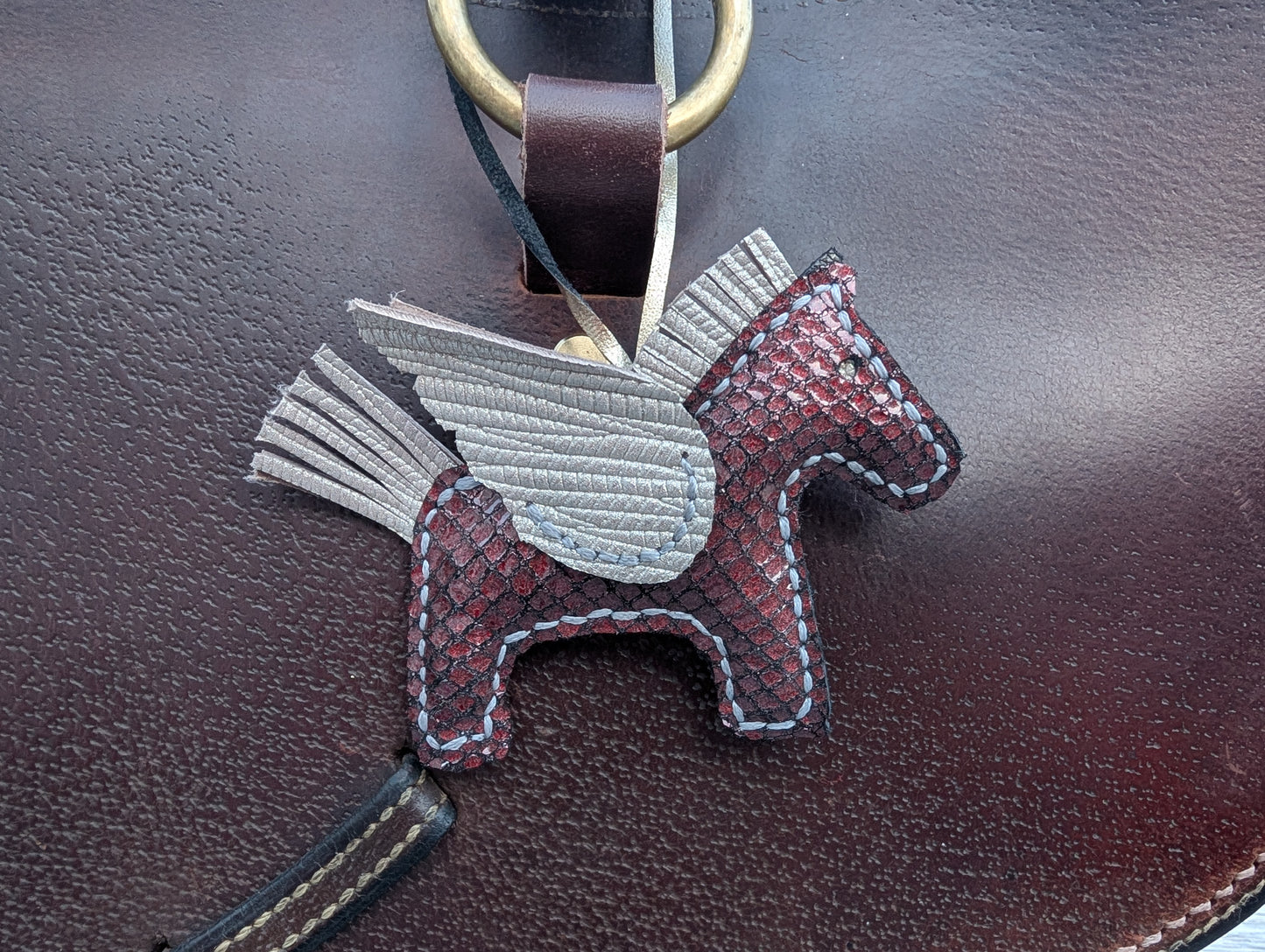 Year of the Horse Pegasus Bag Charm