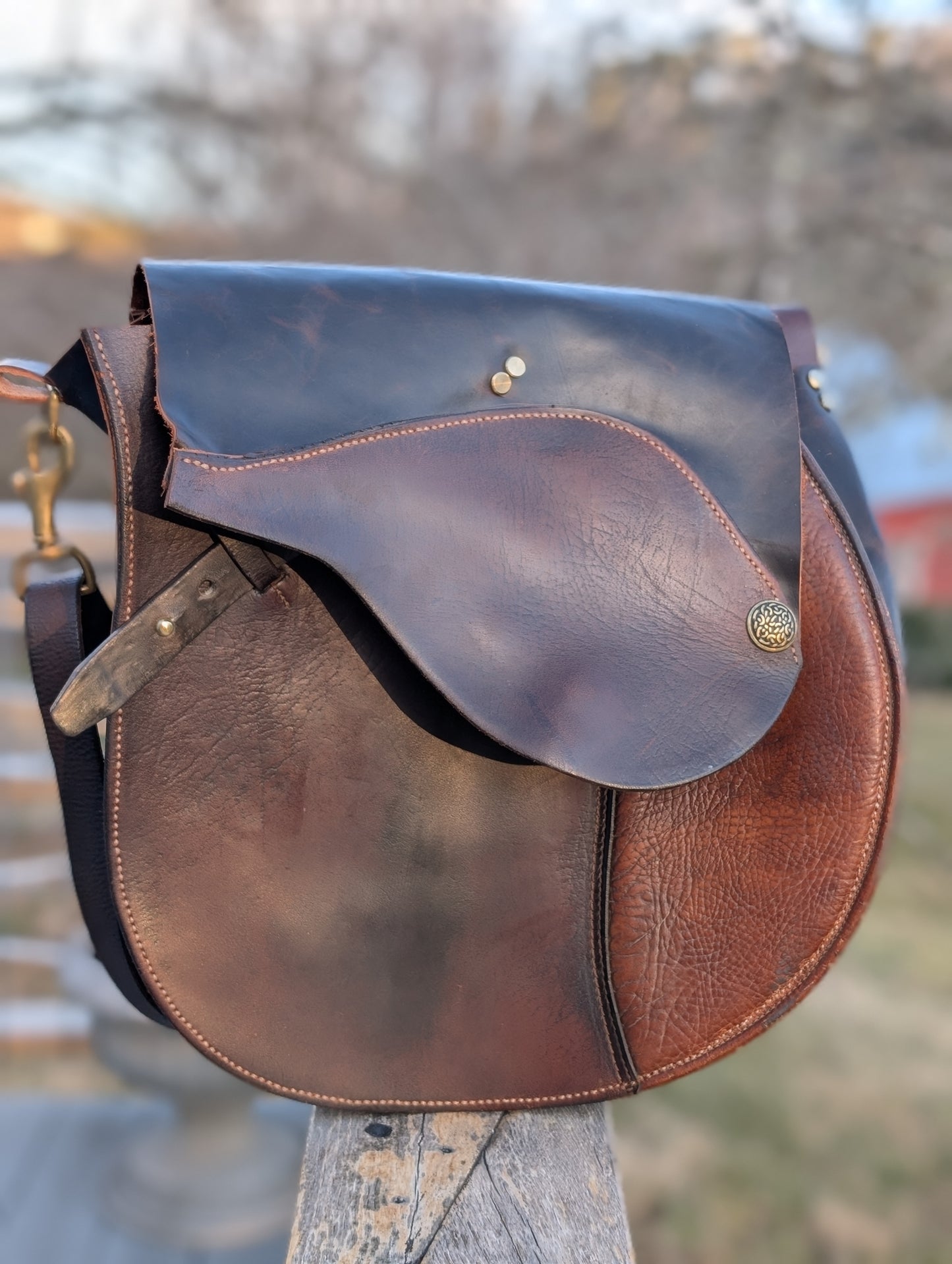 Heavy Hitter - Courbette Saddle Convertible Backpack & Tote Bag
