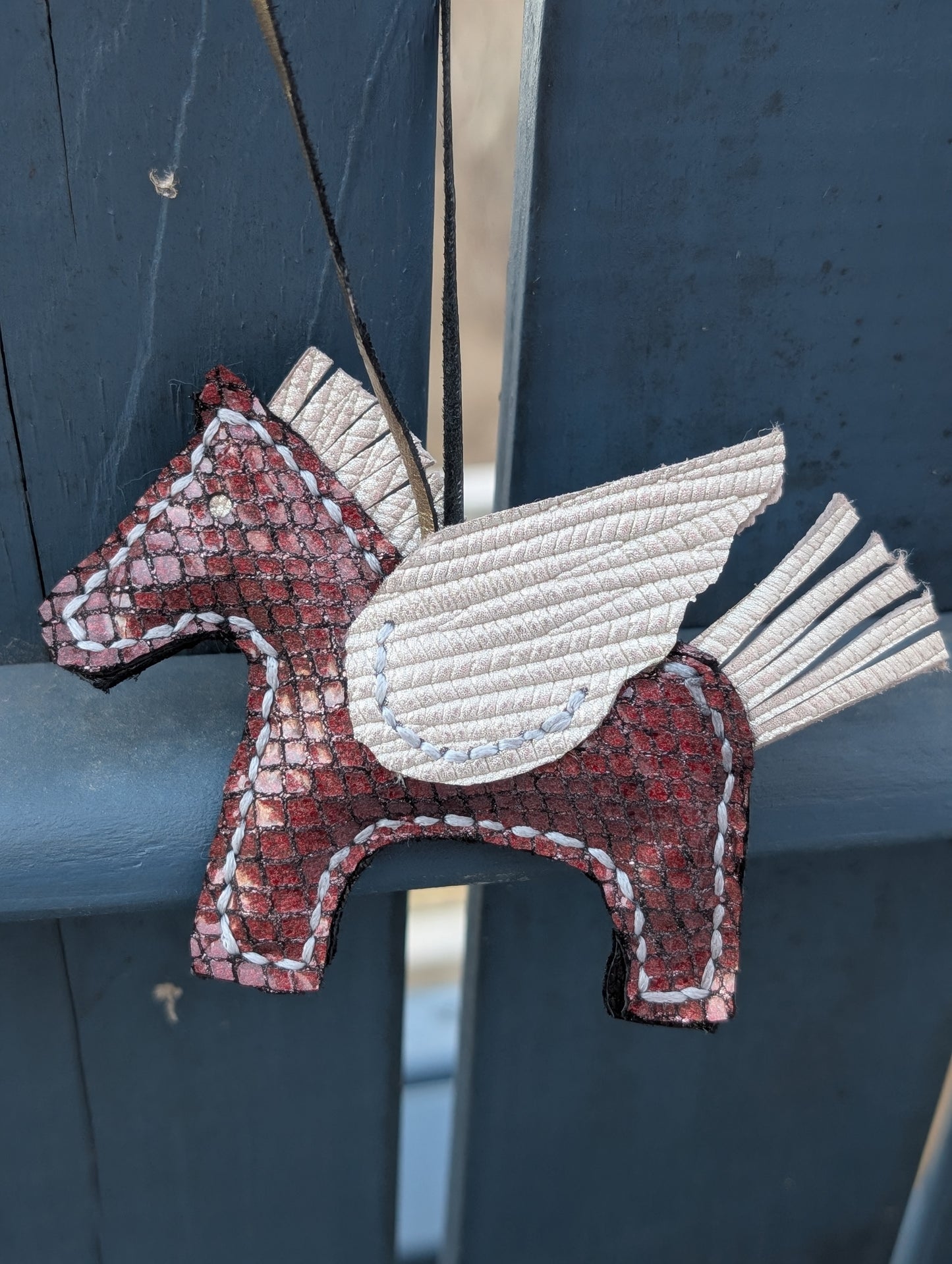 Year of the Horse Pegasus Bag Charm