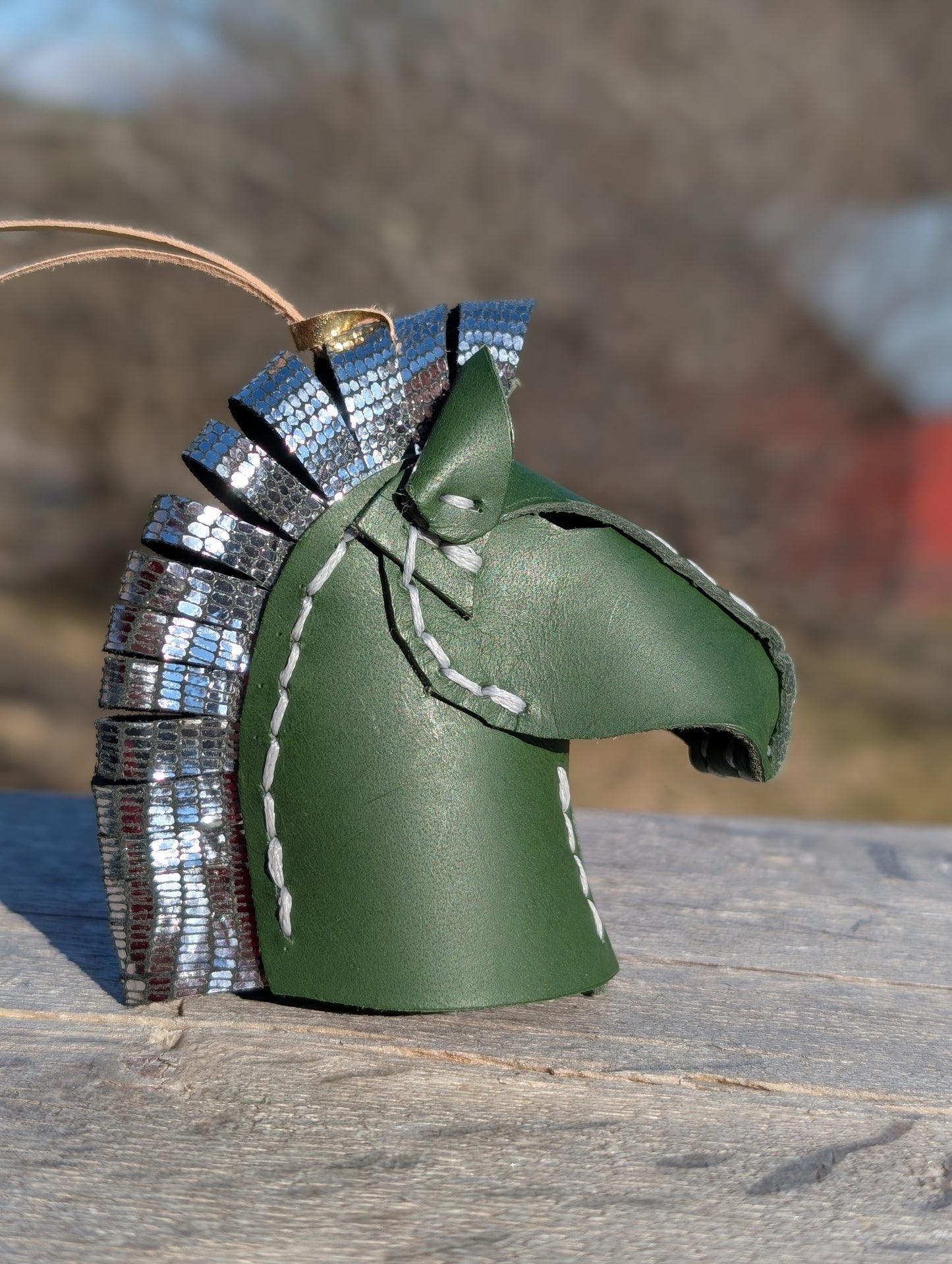 Horse Head Keychain