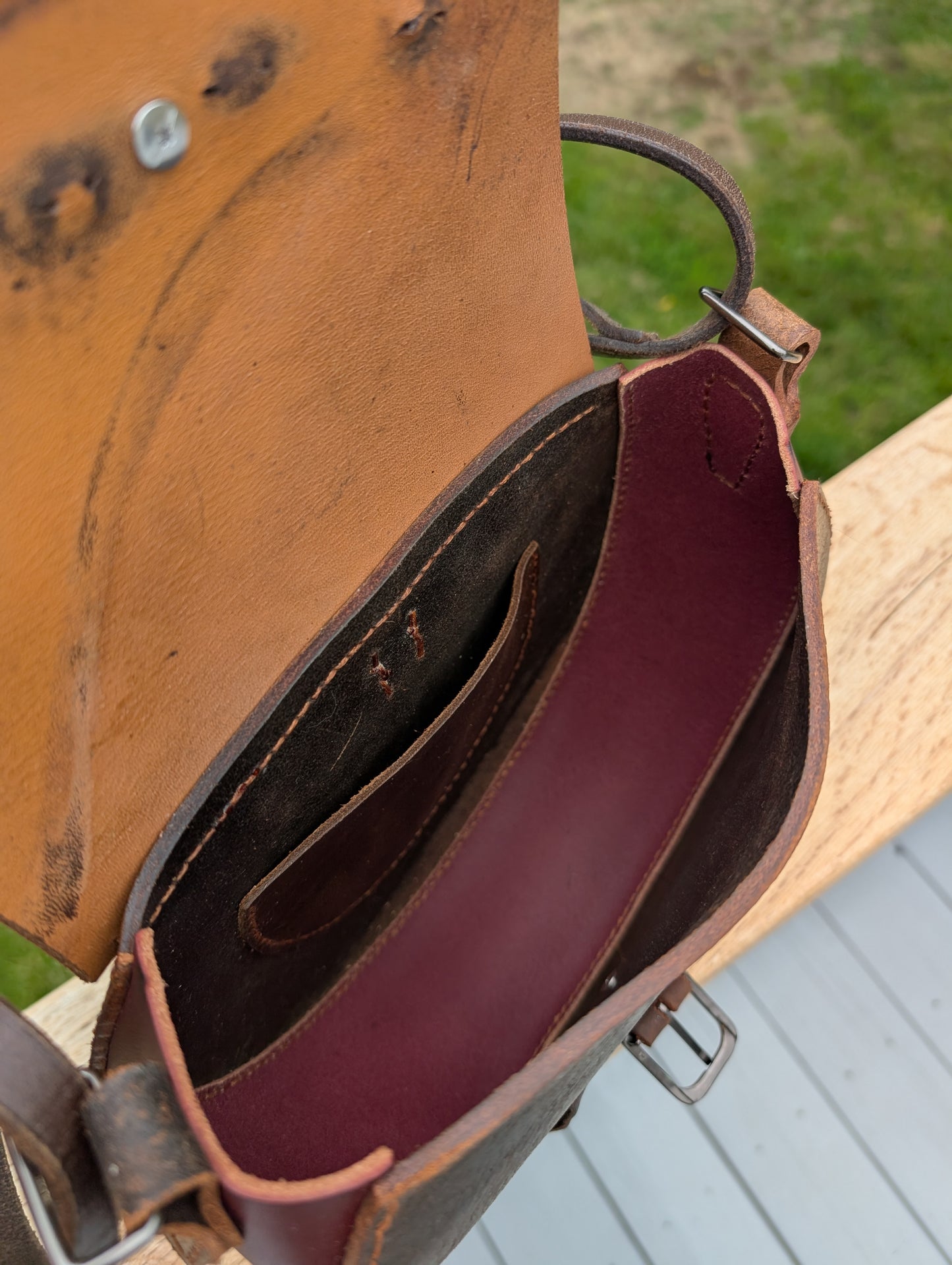 Burgundy Half Pirouette
