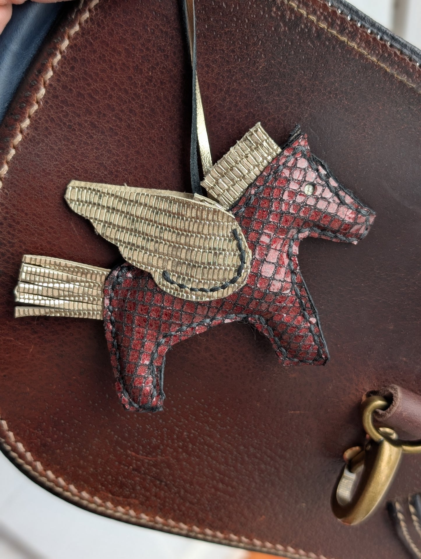 Year of the Horse Pegasus Bag Charm