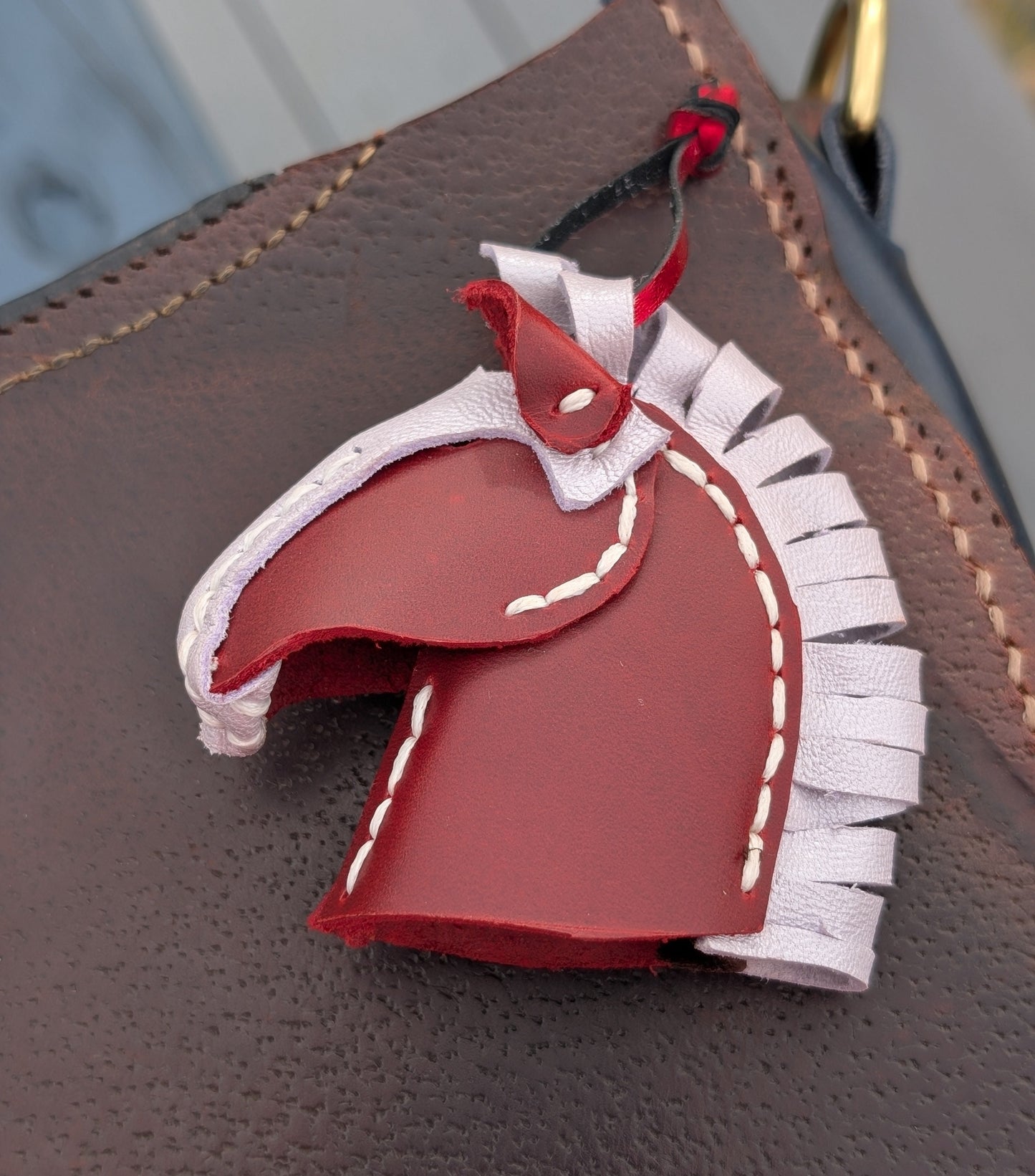 Horse Head Keychain
