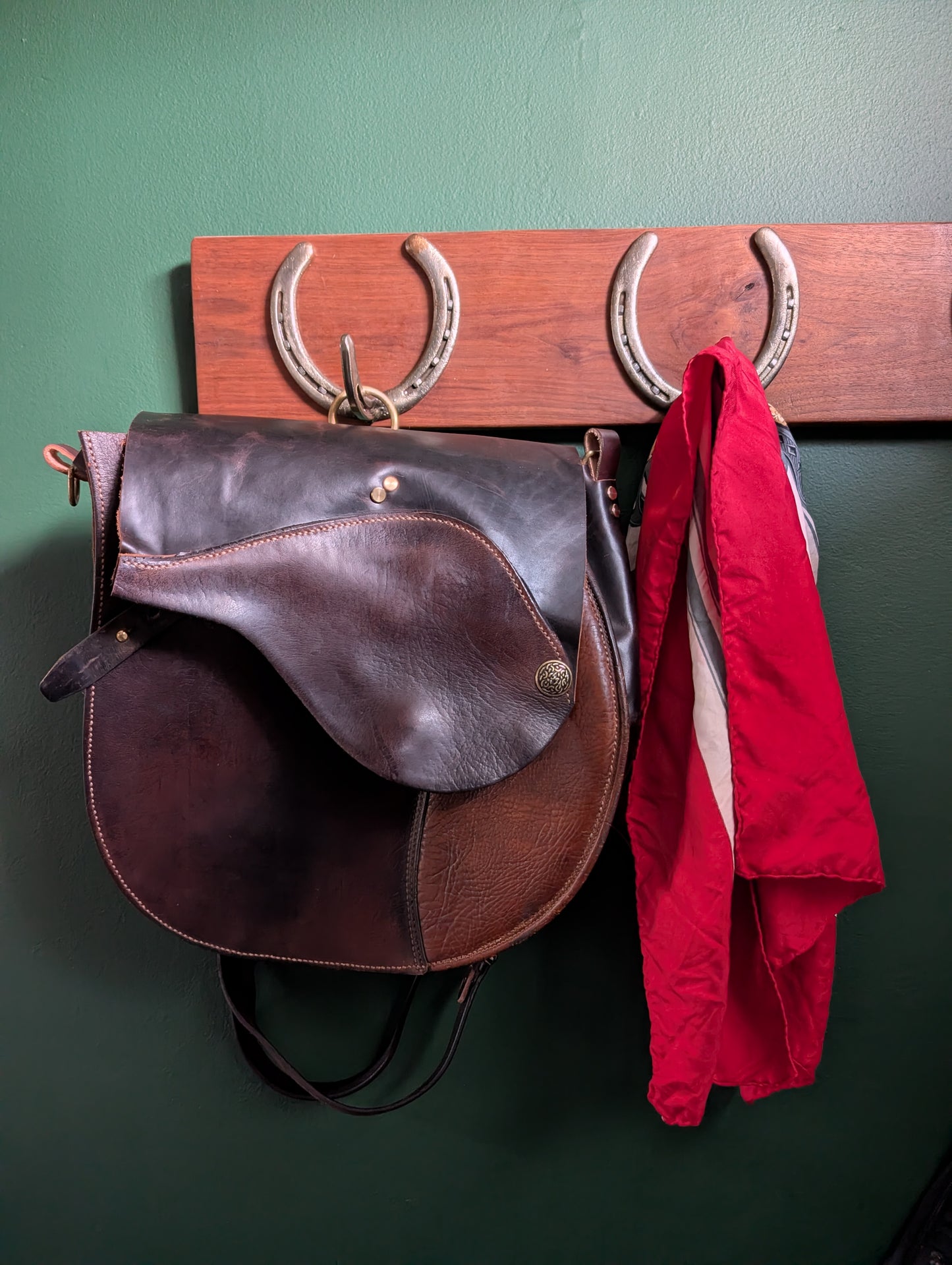 Heavy Hitter - Courbette Saddle Convertible Backpack & Tote Bag