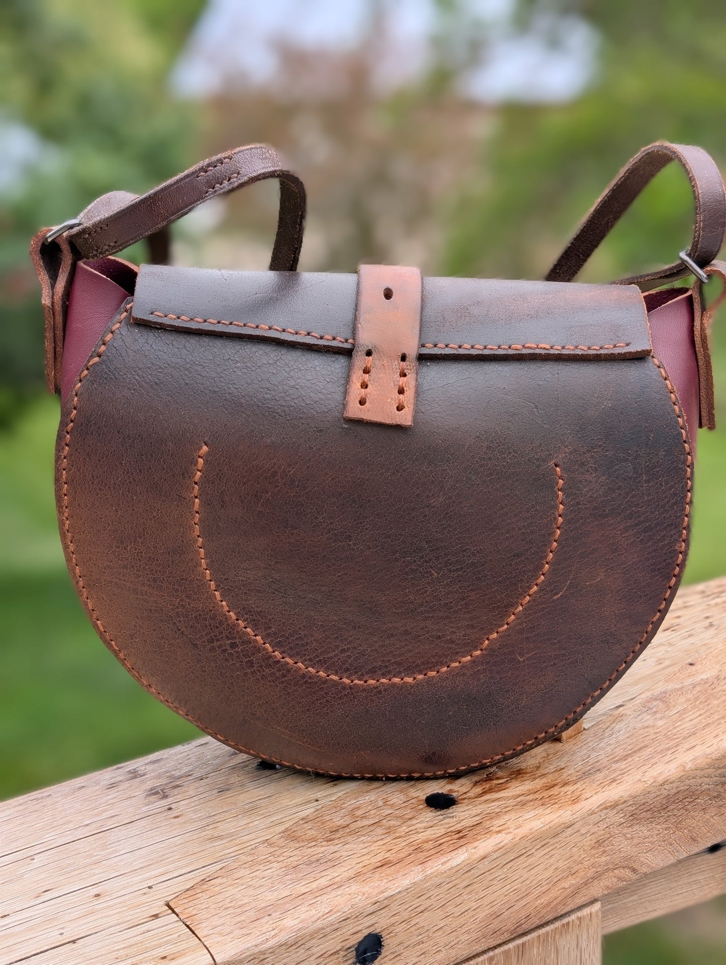 Burgundy Half Pirouette