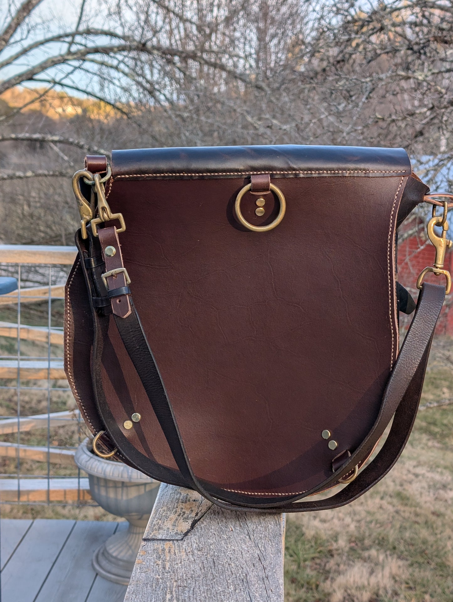 Heavy Hitter - Courbette Saddle Convertible Backpack & Tote Bag
