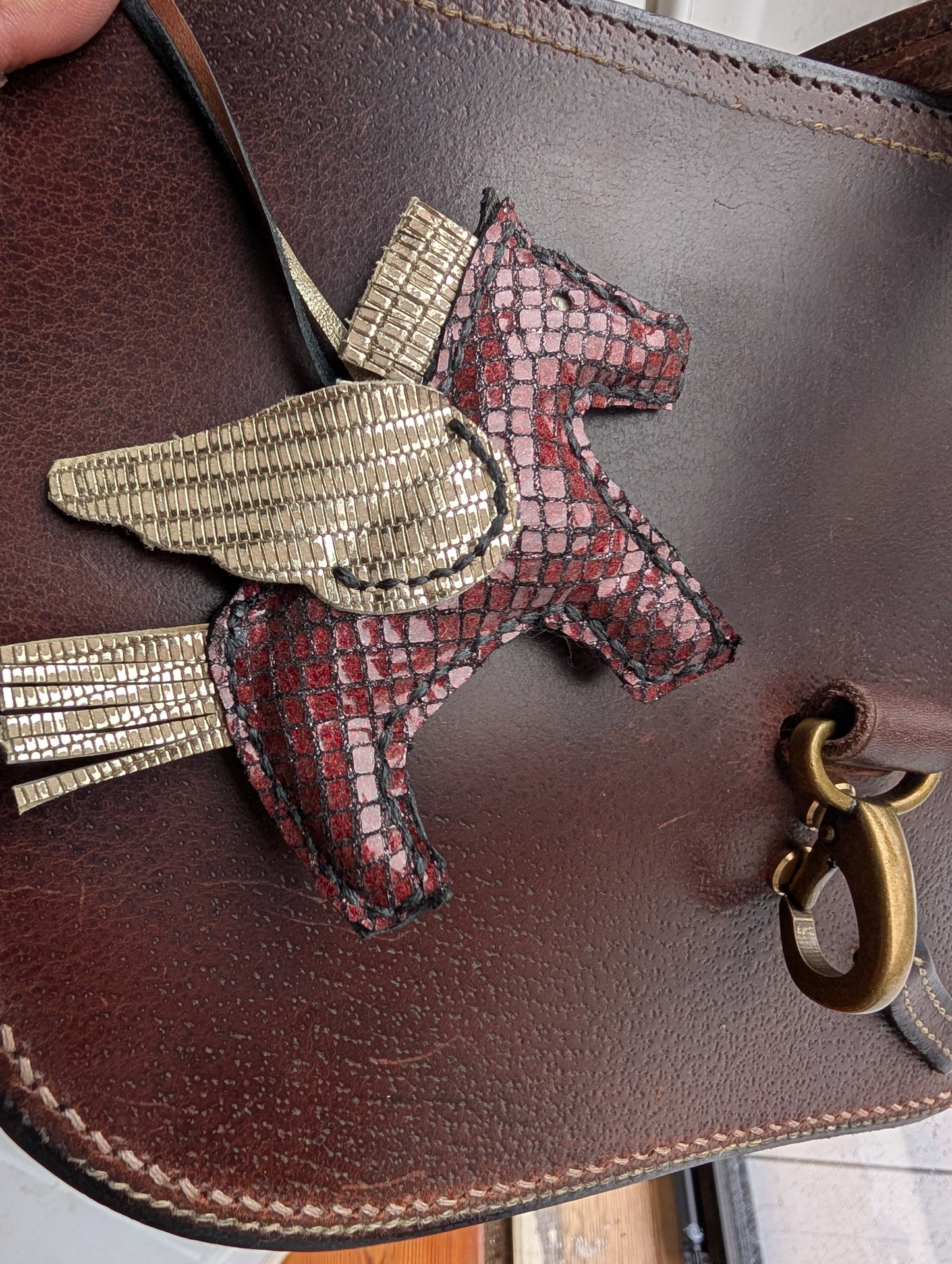 Year of the Horse Pegasus Bag Charm