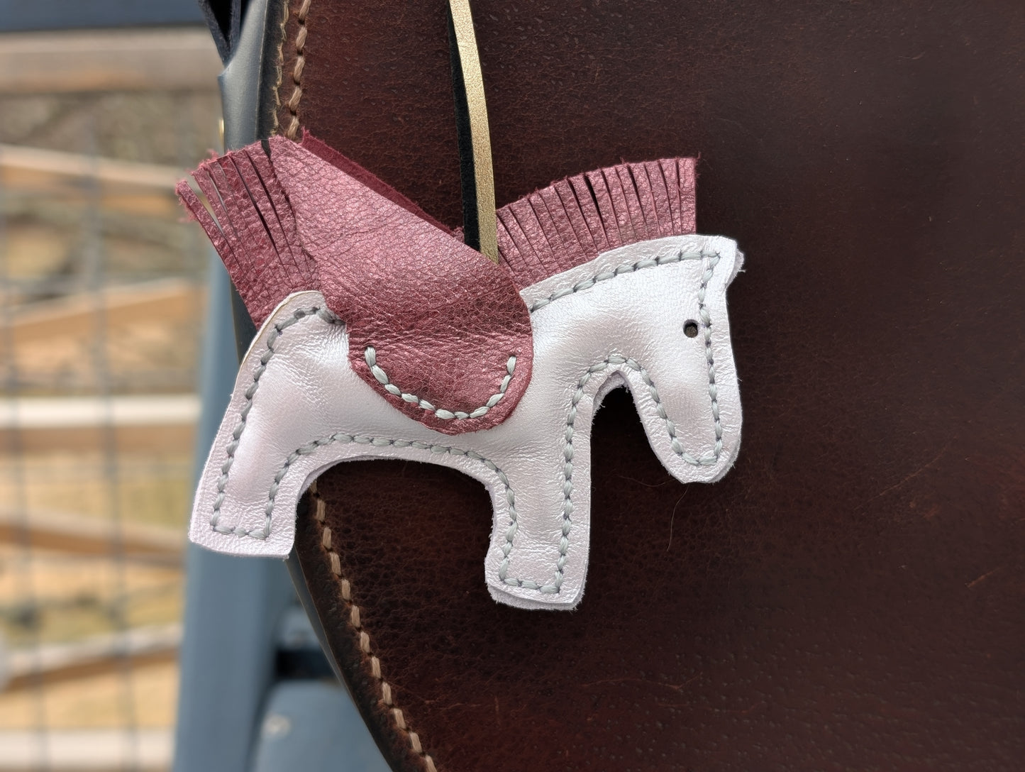 Year of the Horse Pegasus Bag Charm